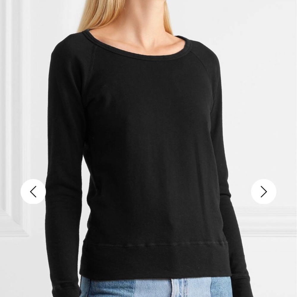 James Perse Supima Cotton-Terry Top
